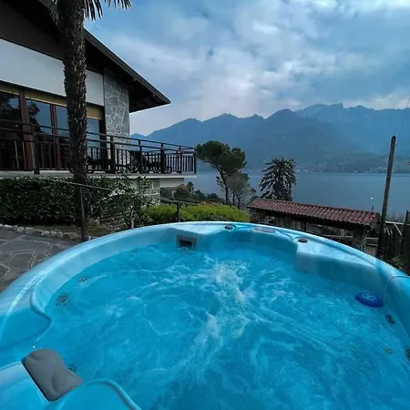 Villa Il Pescarino Jacuzzi With Lake View Oliveto Lario
